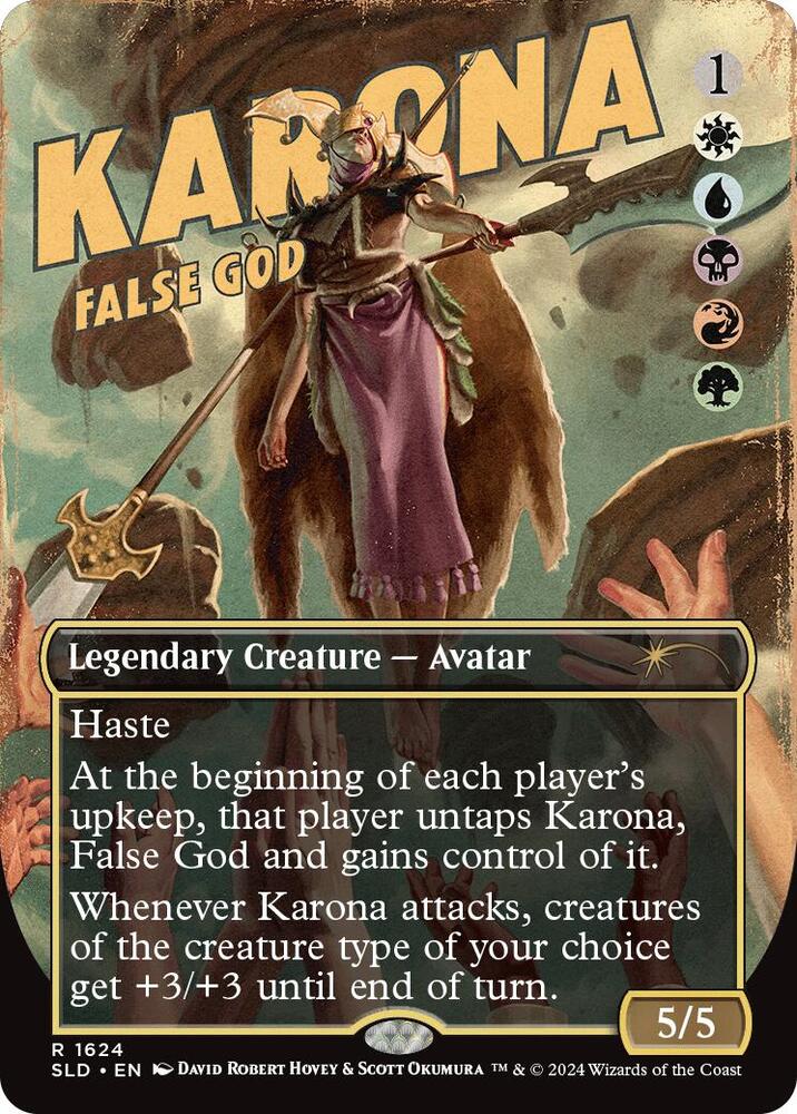 Karona, False God (1624) [Secret Lair Drop]