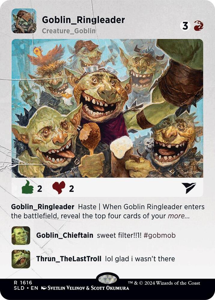 Goblin Ringleader (1616) [Secret Lair Drop]