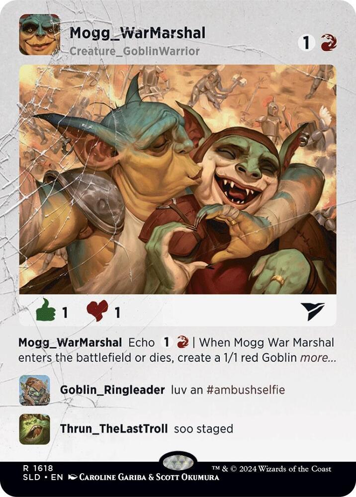 Mogg War Marshal (1618) [Secret Lair Drop]