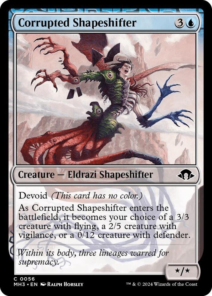 Corrupted Shapeshifter (56) [Modern Horizons 3]