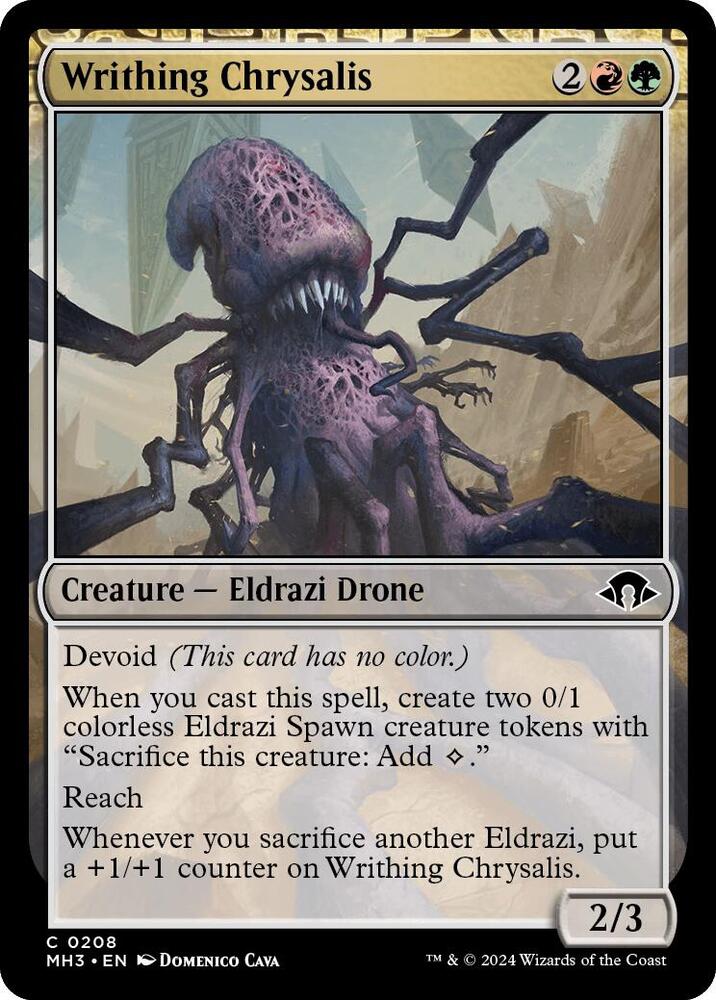Writhing Chrysalis (208) [Modern Horizons 3]