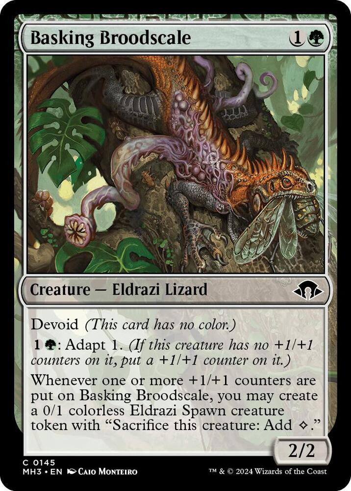 Basking Broodscale (145) [Modern Horizons 3]