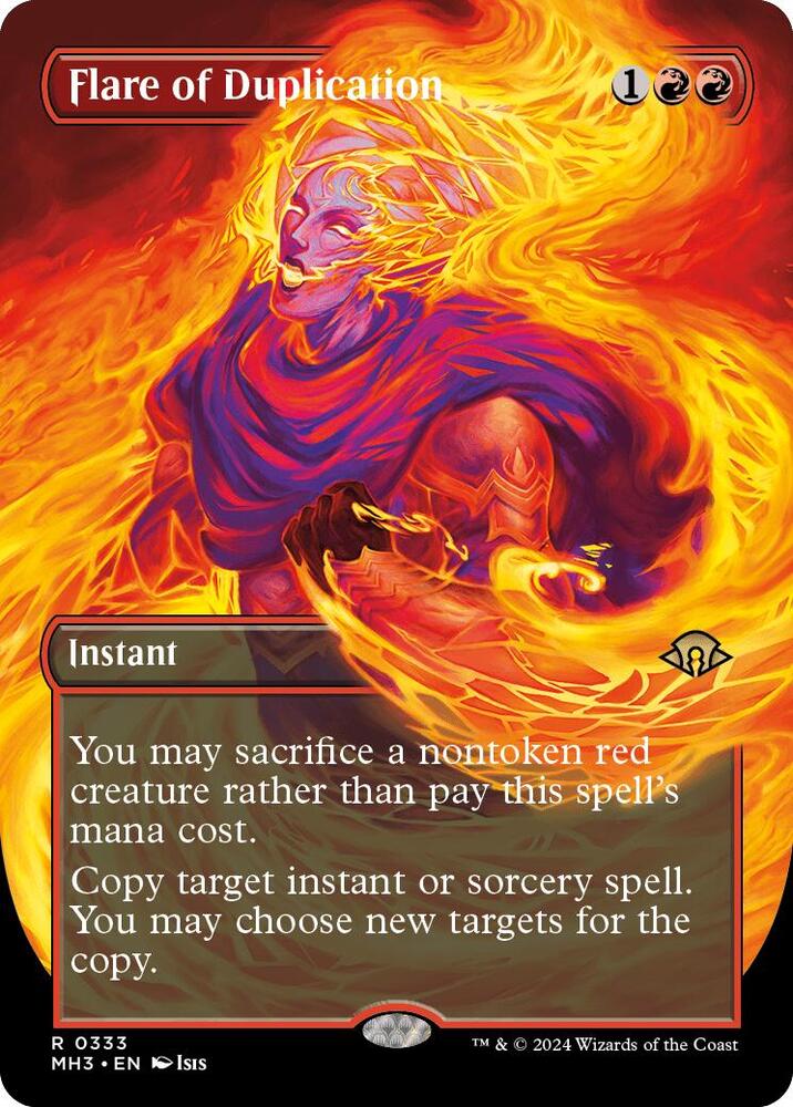 Flare of Duplication (Borderless) (333) [Modern Horizons 3]