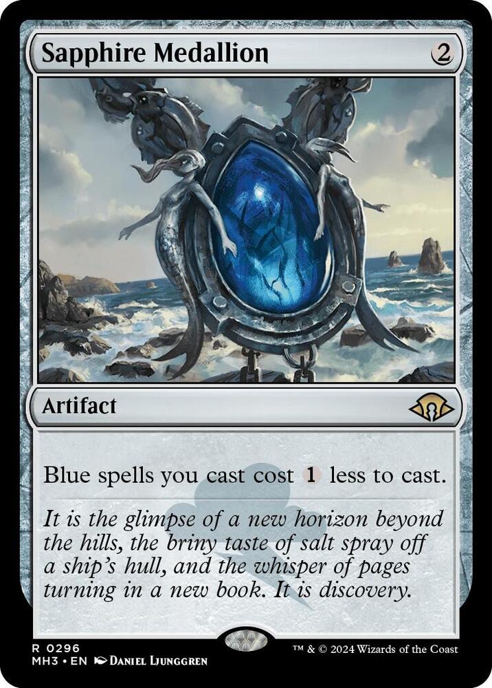 Sapphire Medallion (296) [Modern Horizons 3]