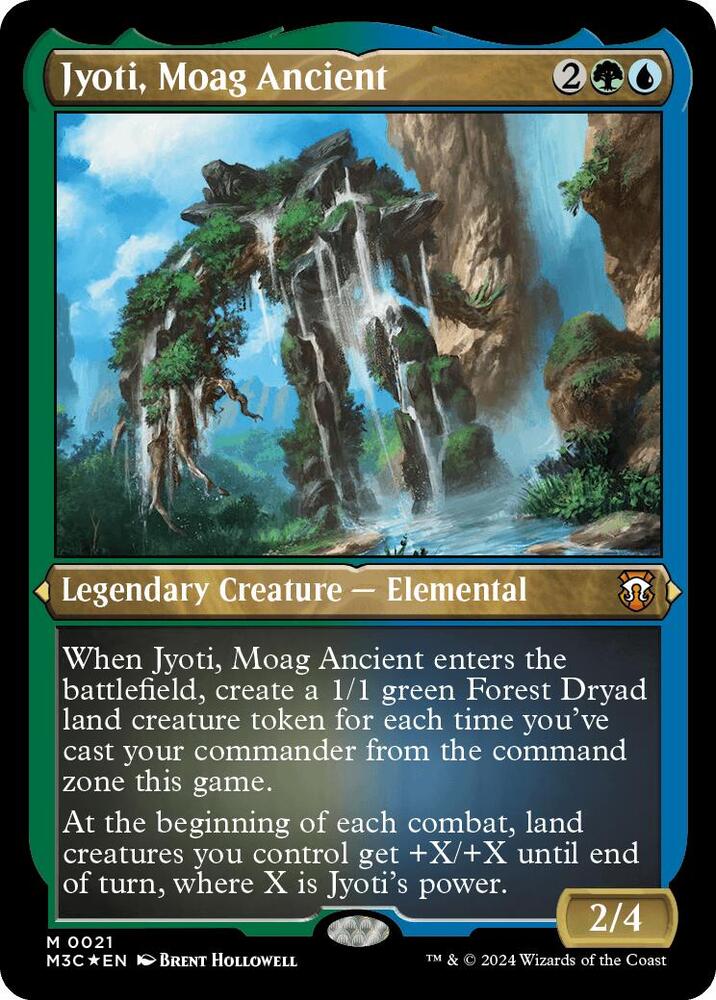 Jyoti, Moag Ancient (Foil Etched) (21) [Modern Horizons 3 Commander]