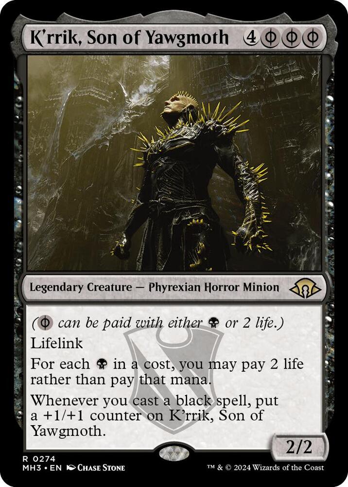 K'rrik, Son of Yawgmoth (274) [Modern Horizons 3]