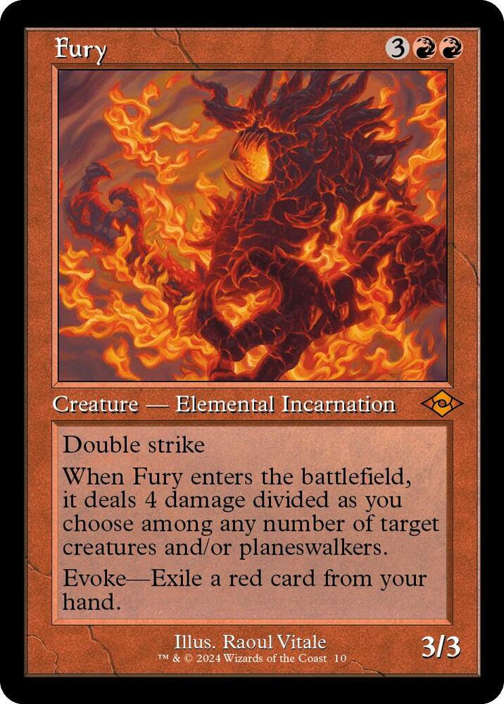 Fury (Retro Frame) (10) [Modern Horizons 2]