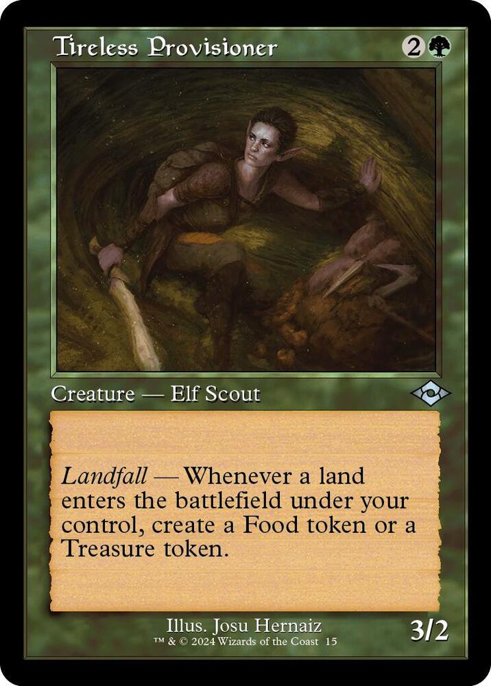 Tireless Provisioner (Retro Frame) (15) [Modern Horizons 2]