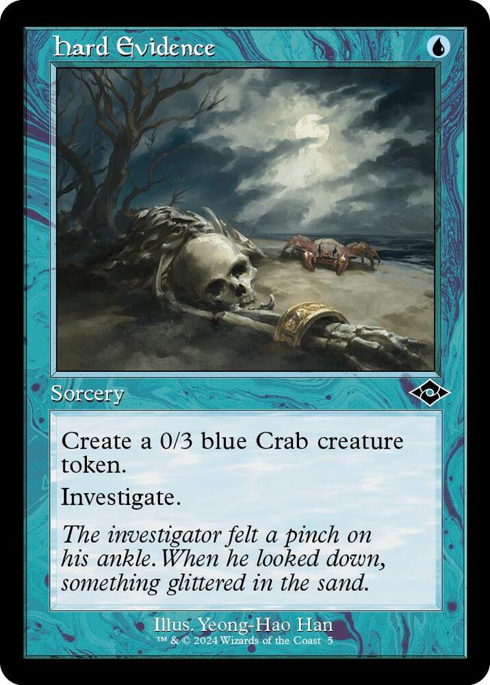 Hard Evidence (Retro Frame) (5) [Modern Horizons 2]