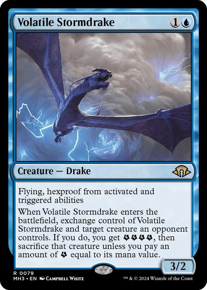 Volatile Stormdrake (79) [Modern Horizons 3]