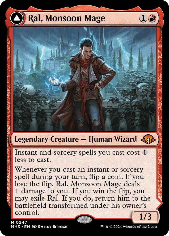 Ral, Monsoon Mage (247) [Modern Horizons 3]