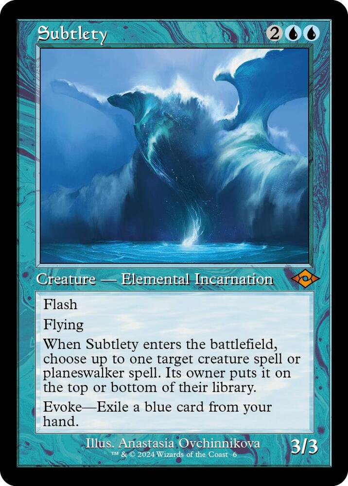 Subtlety (Retro Frame) (6) [Modern Horizons 2]