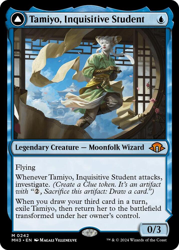 Tamiyo, Inquisitive Student (242) [Modern Horizons 3]