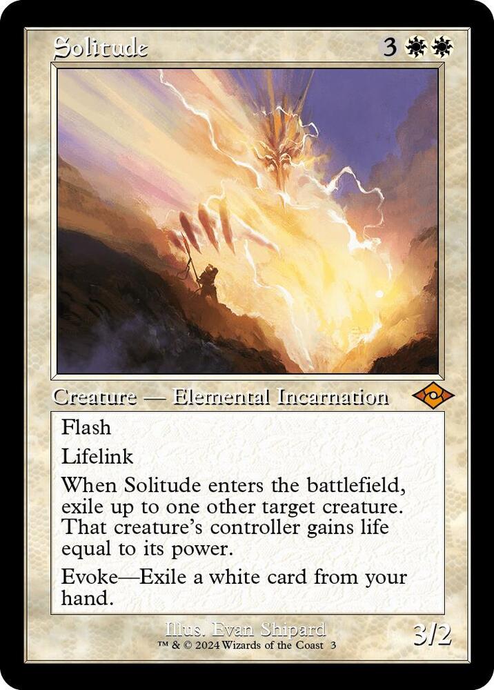 Solitude (Retro Frame) (3) [Modern Horizons 2]