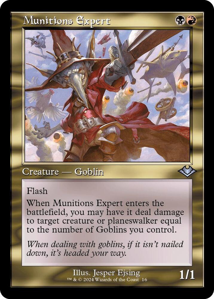 Munitions Expert (Retro Frame) (16) [Modern Horizons]