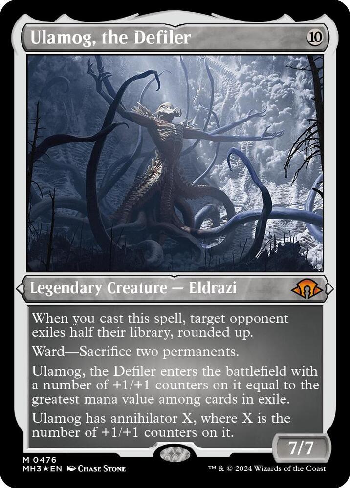 Ulamog, the Defiler (Foil Etched) (476) [Modern Horizons 3]
