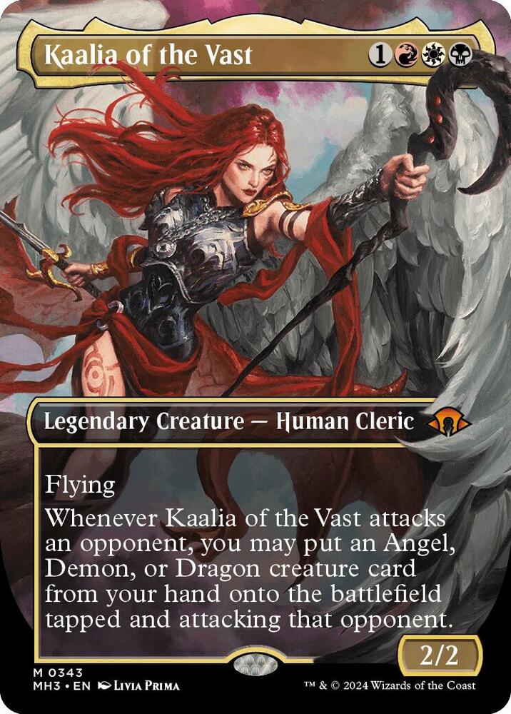 Kaalia of the Vast (0343) (Borderless) [Modern Horizons 3]