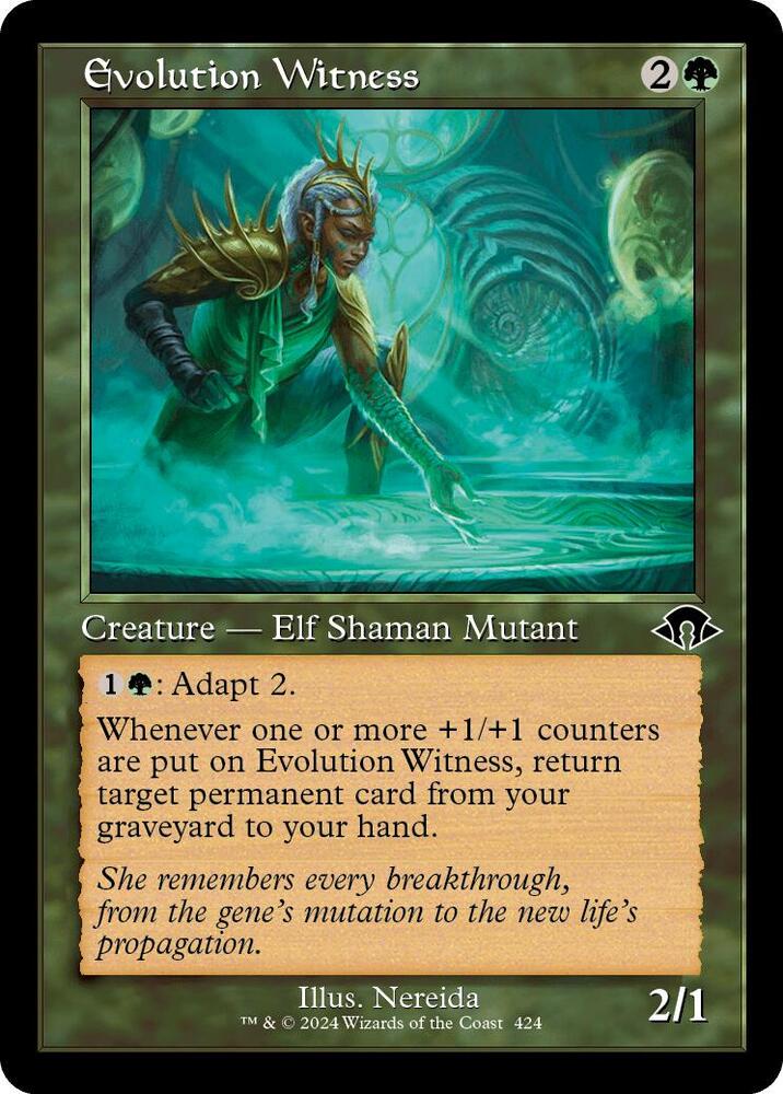 Evolution Witness (Retro Frame) (424) [Modern Horizons 3]