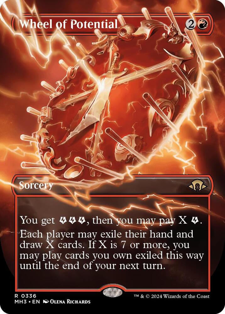 Wheel of Potential (Borderless) (336) [Modern Horizons 3]