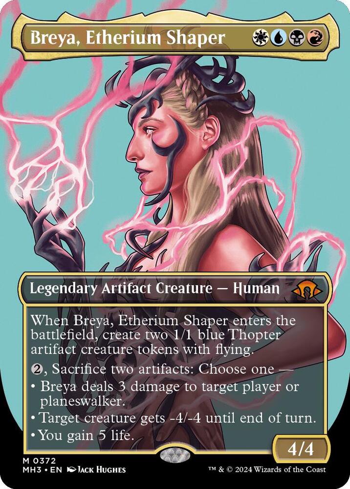 Breya, Etherium Shaper (Borderless) (372) [Modern Horizons 3]