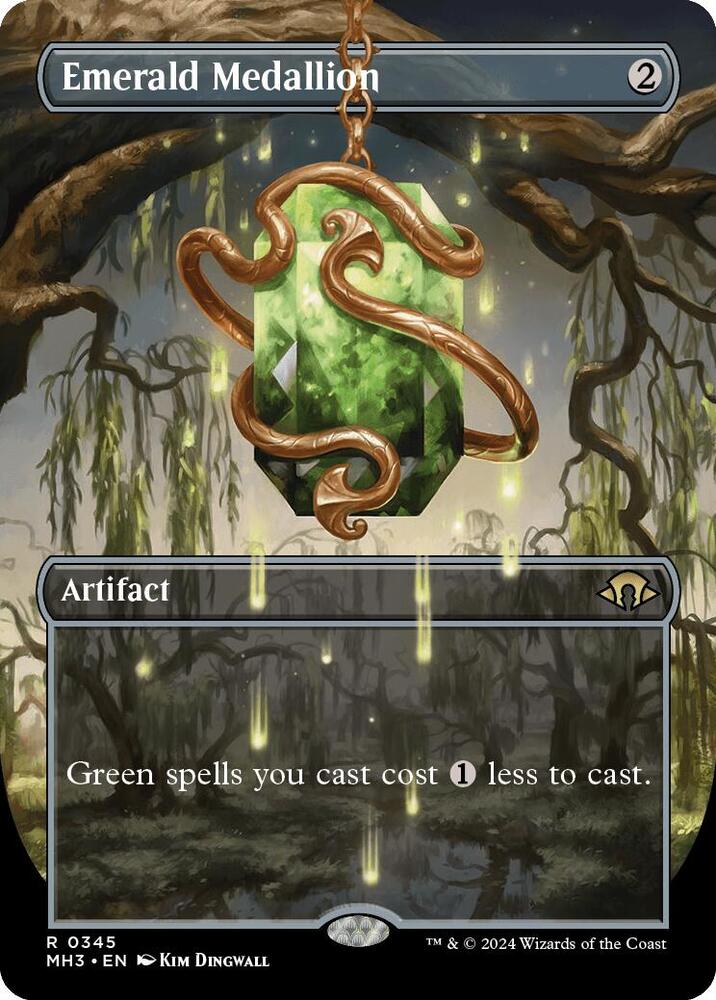 Emerald Medallion (Borderless) (345) [Modern Horizons 3]