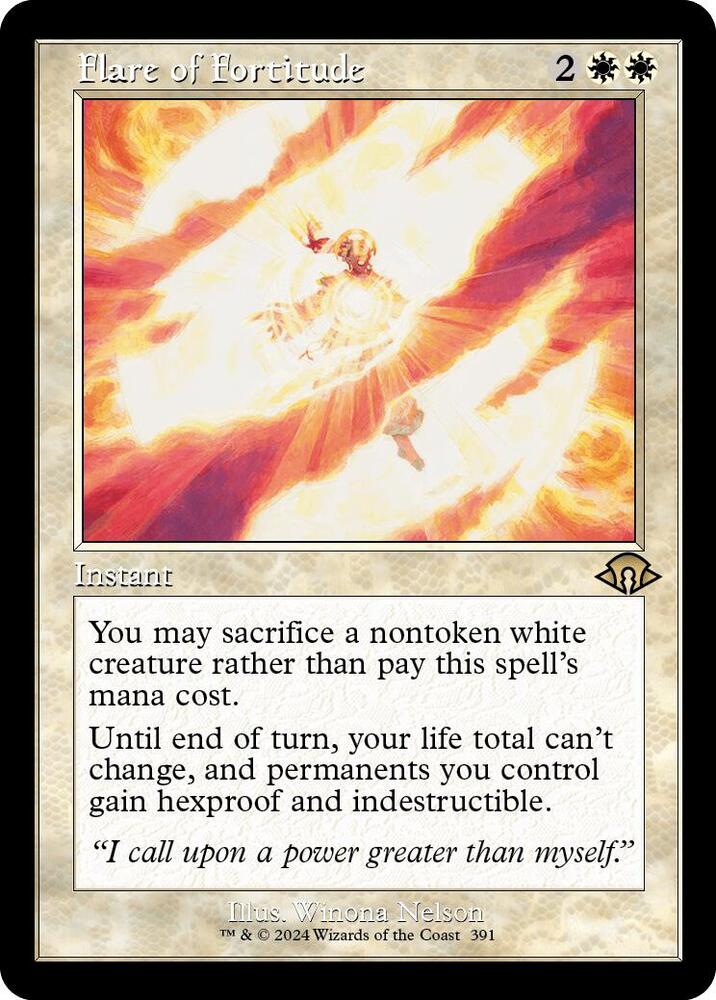 Flare of Fortitude (Retro Frame) (391) [Modern Horizons 3]