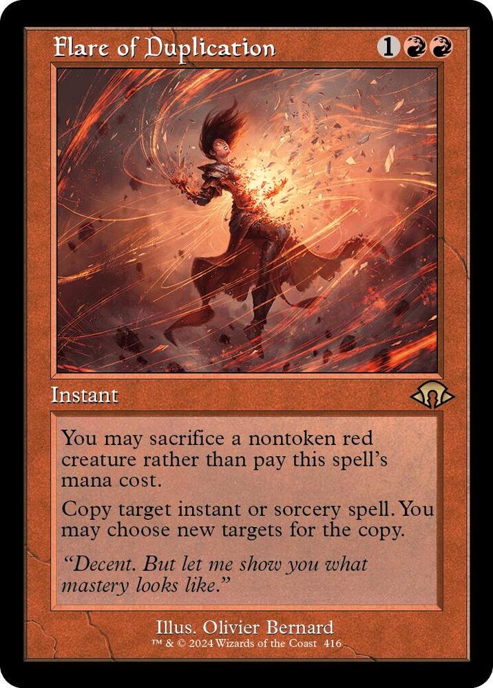 Flare of Duplication (Retro Frame) (416) [Modern Horizons 3]