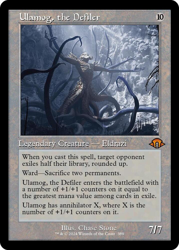 Ulamog, the Defiler (Retro Frame) (389) [Modern Horizons 3]