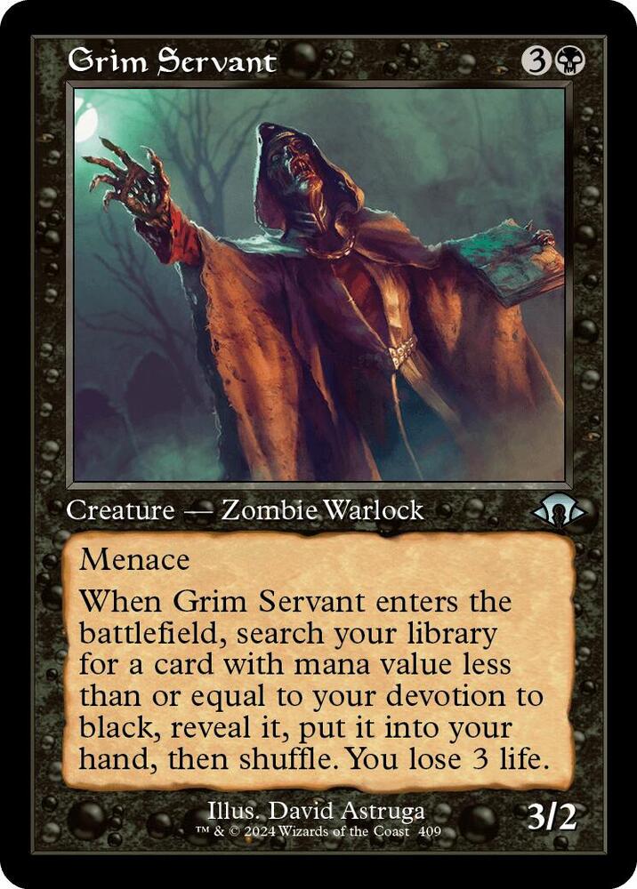 Grim Servant (Retro Frame) (409) [Modern Horizons 3]