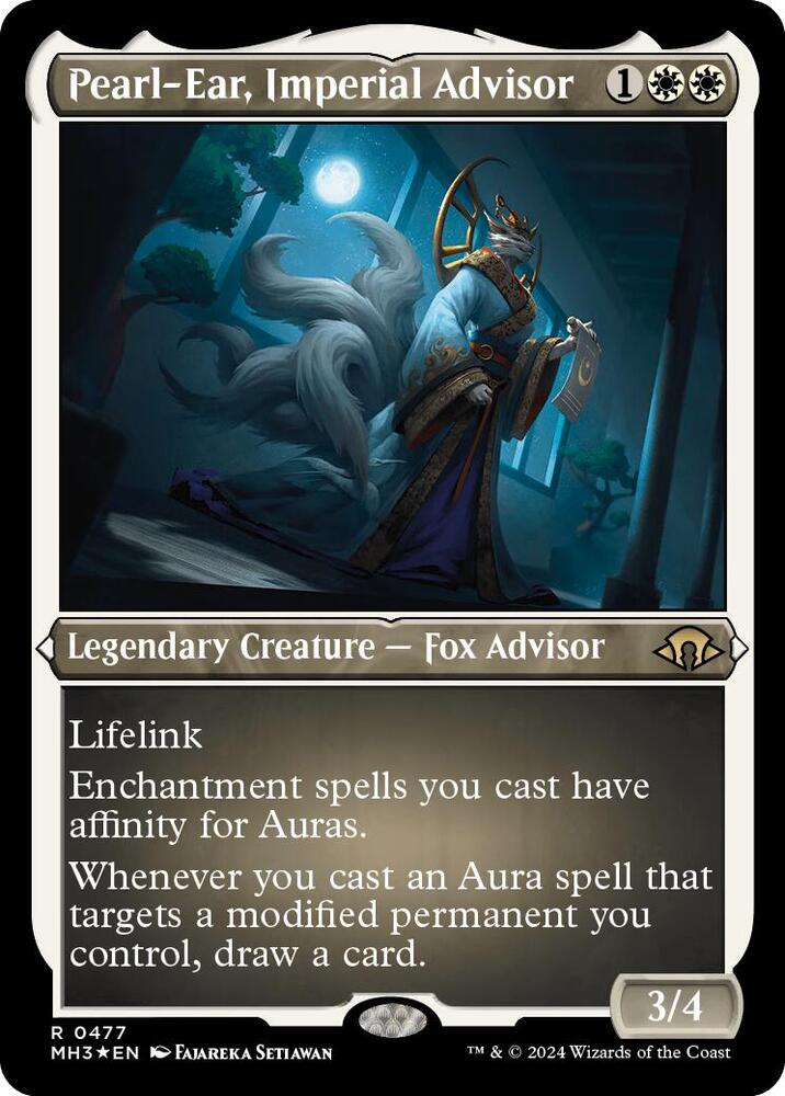 Pearl-Ear, Imperial Advisor (Foil Etched) (477) [Modern Horizons 3]