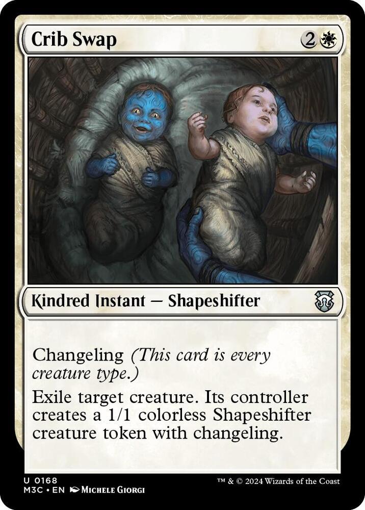 Crib Swap (168) [Modern Horizons 3 Commander]