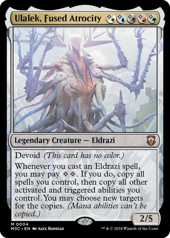 Ulalek, Fused Atrocity (4) [Modern Horizons 3 Commander]