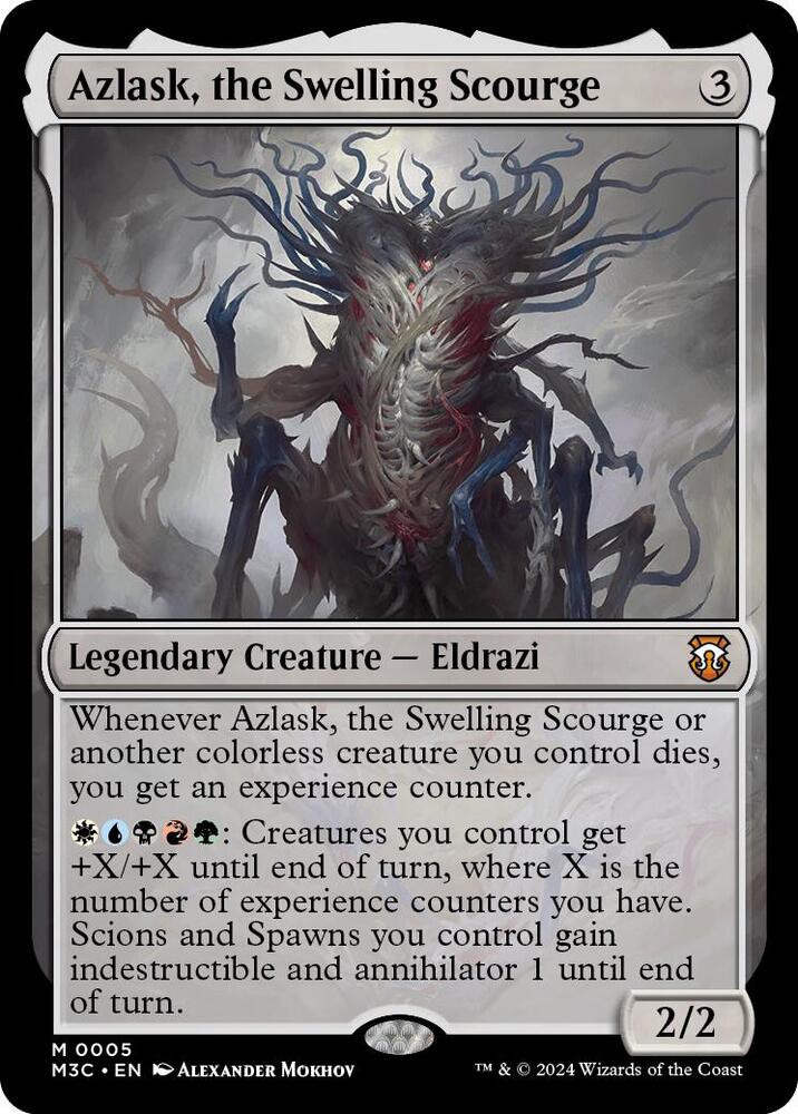 Azlask, the Swelling Scourge (5) [Modern Horizons 3 Commander]