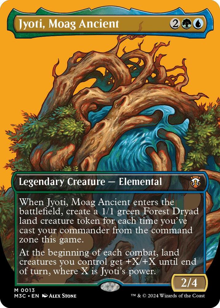 Jyoti, Moag Ancient (Borderless) (13) [Modern Horizons 3 Commander]