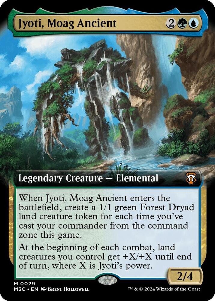 Jyoti, Moag Ancient (Extended Art) (29) [Modern Horizons 3 Commander]