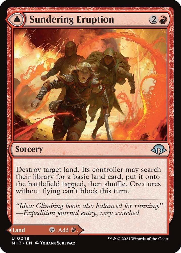 Sundering Eruption (248) [Modern Horizons 3]