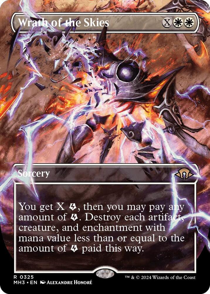 Wrath of the Skies (Borderless) (325) [Modern Horizons 3]