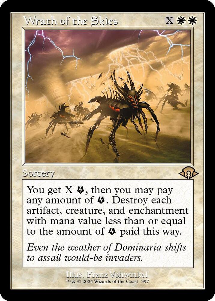 Wrath of the Skies (Retro Frame) (397) [Modern Horizons 3]