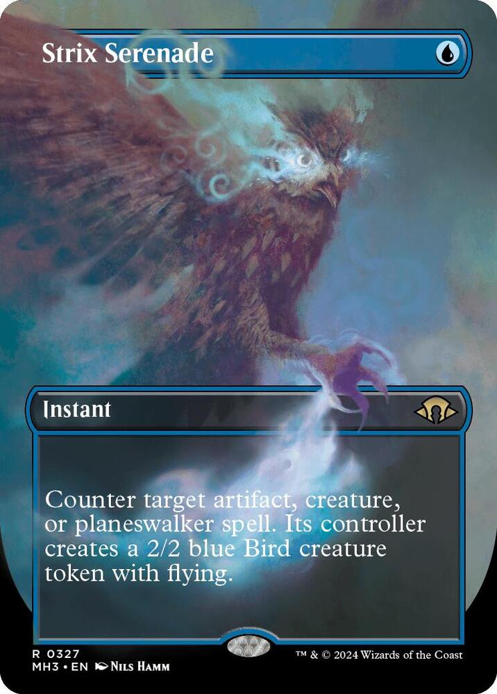 Strix Serenade (Borderless) (327) [Modern Horizons 3]