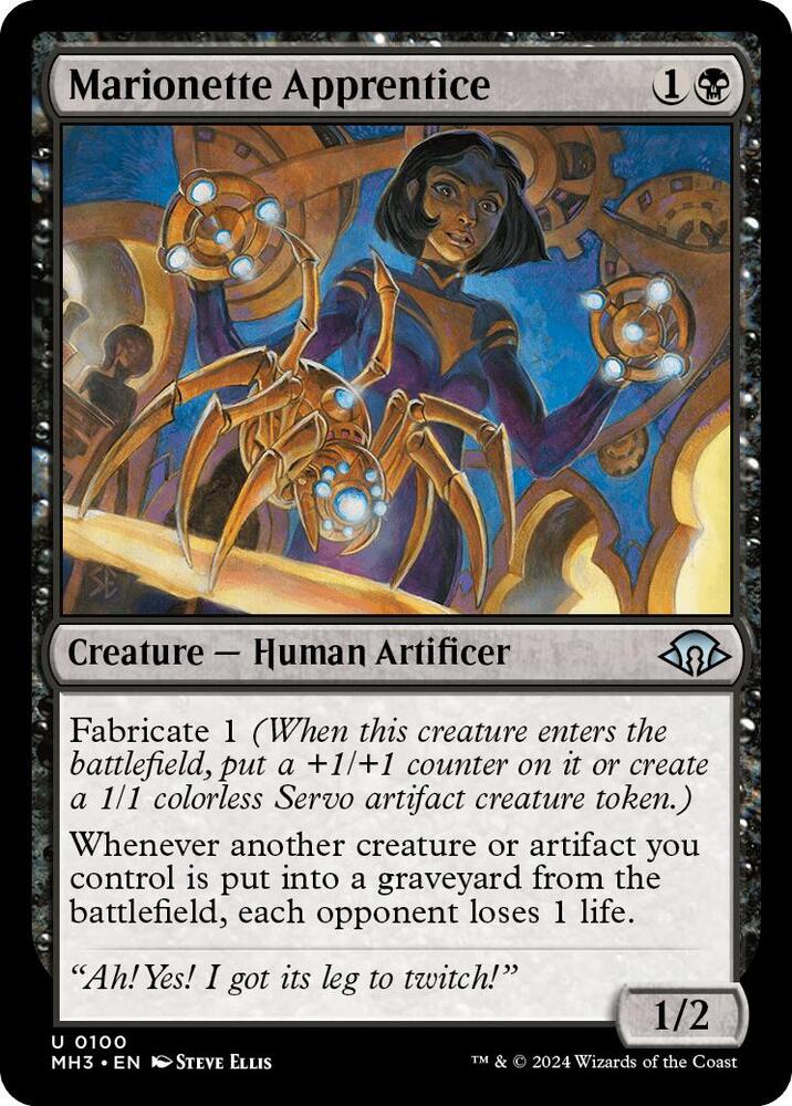 Marionette Apprentice (100) [Modern Horizons 3]