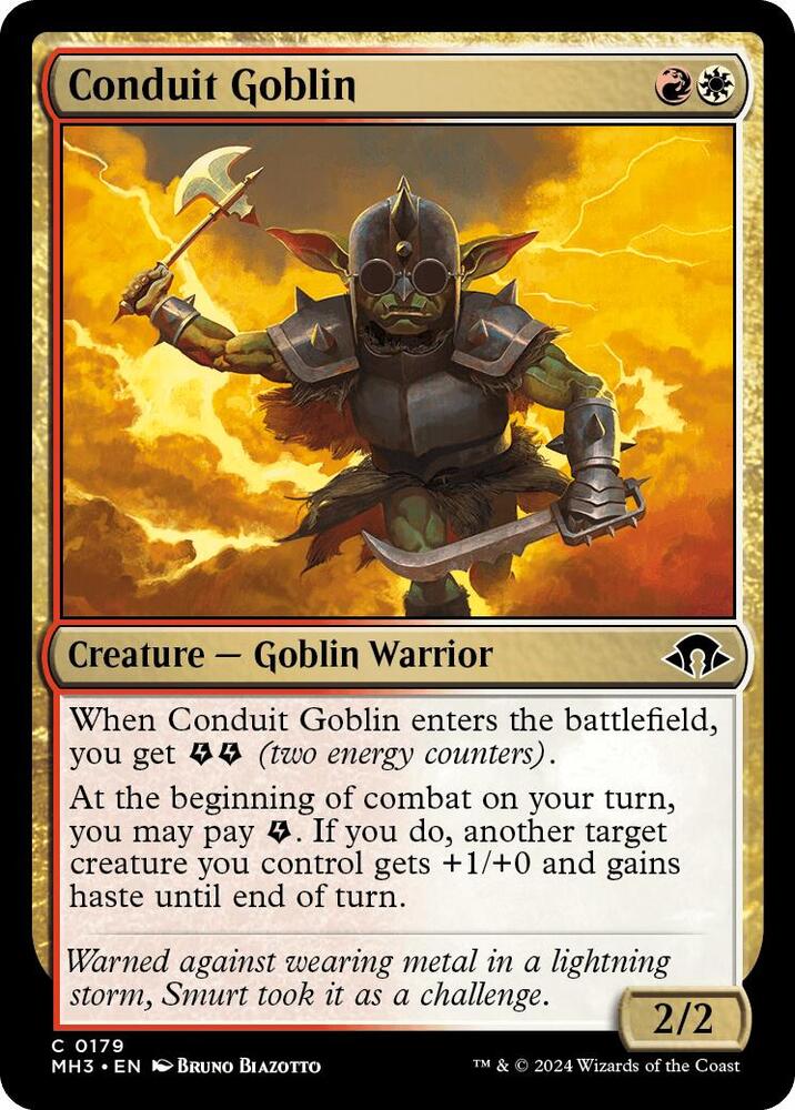 Conduit Goblin (179) [Modern Horizons 3]