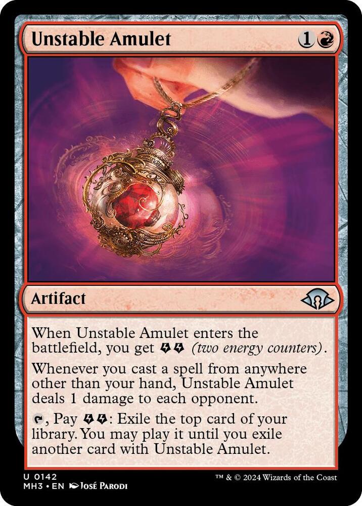 Unstable Amulet (142) [Modern Horizons 3]