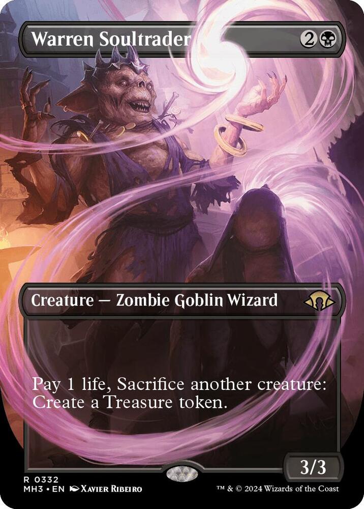 Warren Soultrader (Borderless) (332) [Modern Horizons 3]