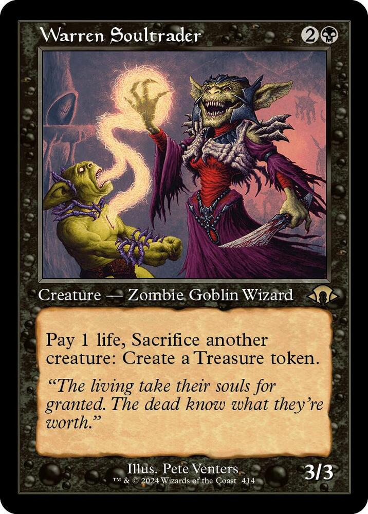 Warren Soultrader (Retro Frame) (414) [Modern Horizons 3]