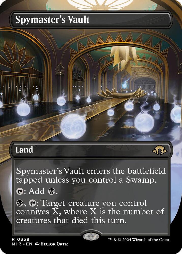 Spymaster's Vault (Borderless) (358) [Modern Horizons 3]
