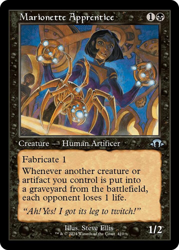 Marionette Apprentice (Retro Frame) (410) [Modern Horizons 3]