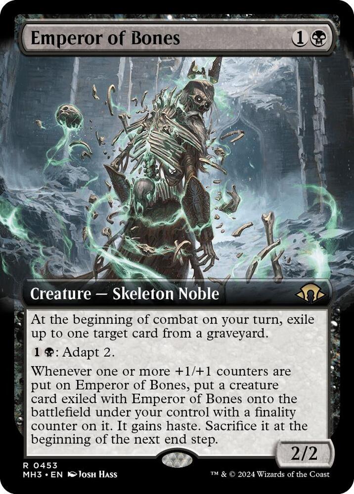 Emperor of Bones (Extended Art) (453) [Modern Horizons 3]
