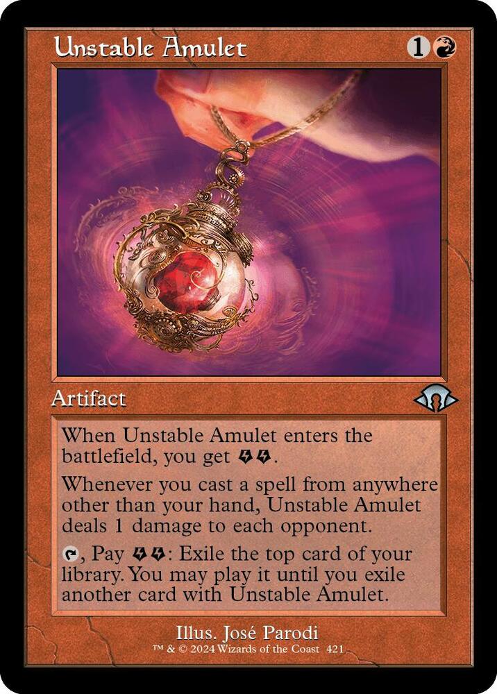 Unstable Amulet (Retro Frame) (421) [Modern Horizons 3]