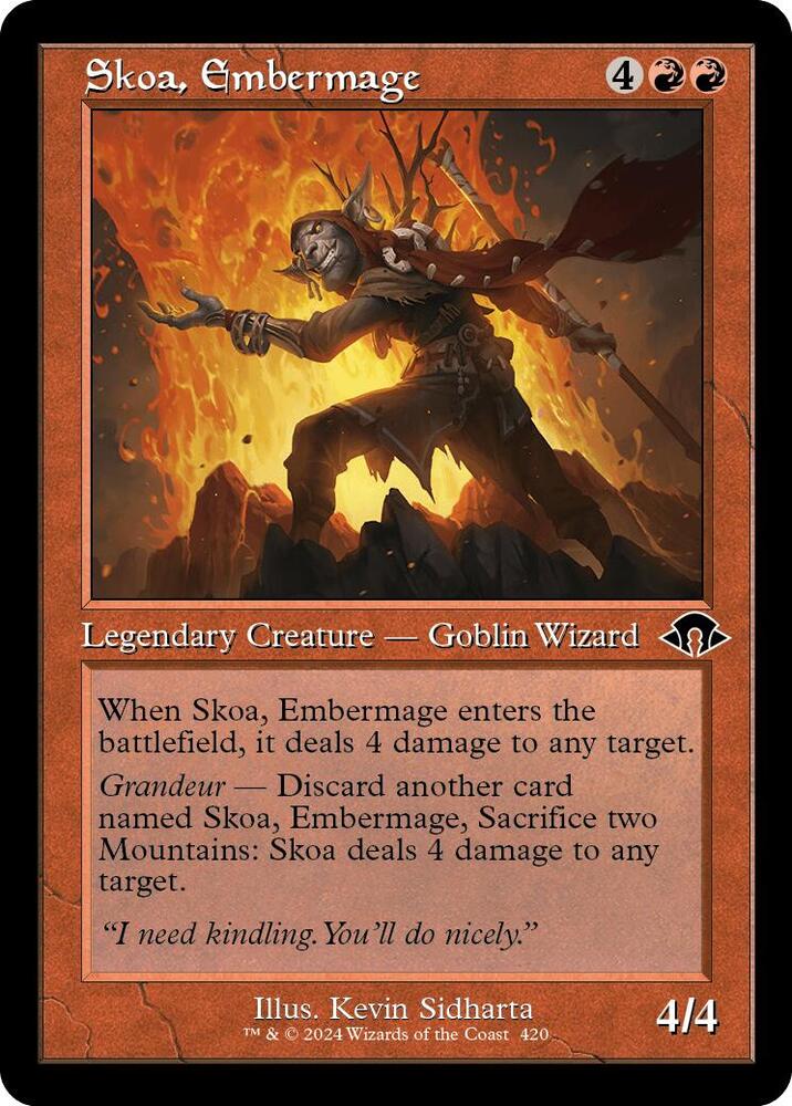Skoa, Embermage (Retro Frame) (420) [Modern Horizons 3]