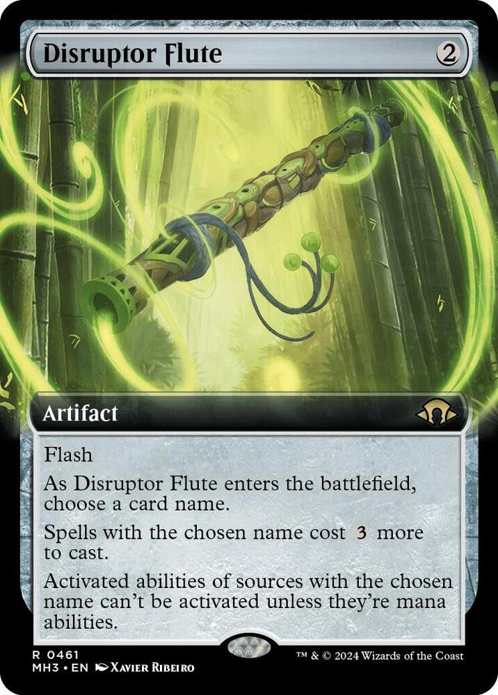 Disruptor Flute (Extended Art) (461) [Modern Horizons 3]
